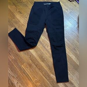Carhartt Black Leggings with Durable Fabric and Utility Style, New, Sz XS